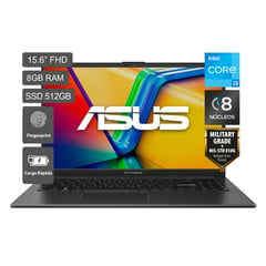 ASUS - Laptop Intel Core i3 de 8 núcleos 8GB RAM 512 GB SSD Vivobook Go 15 15.6" FHD