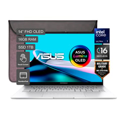 ASUS - Laptop Asus Intel Core Ultra 7 de 16 núcleos 16GB RAM 1 TB SSD Zenbook 14 OLED 14" FHD OLED