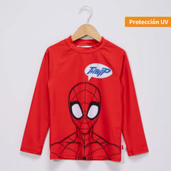 SPIDERMAN - Polo UV Niño Manga Larga Spider-man