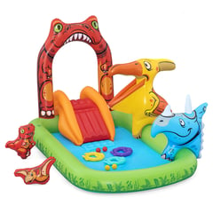 BESTWAY - Centro De Juegos Acuáticos Y Piscina Inflable Jurassic Splash