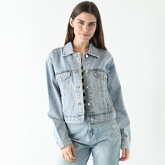 SYBILLA - Casaca Denim Mujer