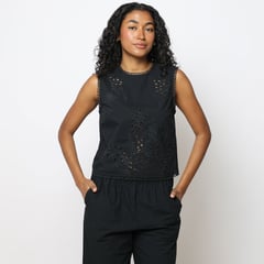 BASEMENT - Blusa Casual 100% Algodón Mujer