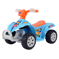 HOT WHEELS - Cuatrimoto A Bateria Para Niños 6v Hotwheels