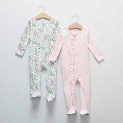 YAMP - Pijama Bebé Niña Pack X2 Algodón