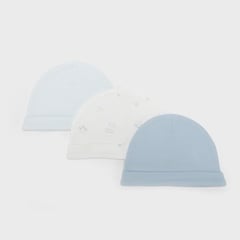 YAMP - Gorro Bebé Niño Pack X3