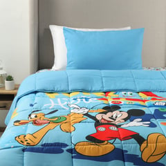 DISNEY - Juego De Cama: Edredón + Juego De Sábanas Mickey