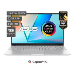 ASUS - Laptop Qualcomm Snapdragon X Elite X1E 32GB 1TB SSD Vivobook S15 15.6" OLED