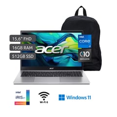 ACER - Laptop Intel Core I7 1255u 16gb 512gb Ssd Aspire 3 12 Gen° 15.6