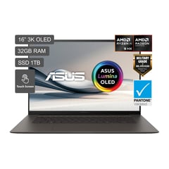 ASUS - Laptop AMD Ryzen AI 9 HX 370 32GB 1TB SSD Zenbook S 16 16" 3K OLED