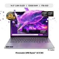 LENOVO - Laptop AMD Ryzen AI 9 32GB 1TB SSD Yoga Pro 7 14.5" OLED