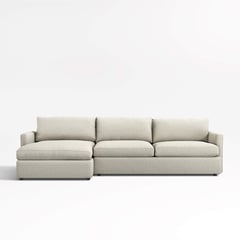 CRATE & BARREL - Seccional Con Chaise Longue De 2-piezas Izquierda