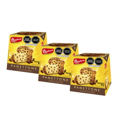 BAUDUCCO - Mini Panettone Gotas  x 80gr x 3 Unidades