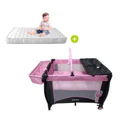 YAMP - Pack Cuna Bebe Corral + Colchon Pack & Play