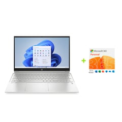 HP - Laptop HP Intel Core i7 12GB 512GB SSD Pavilion 12° Gen 15.6 + Microsoft 365