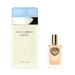 DOLCE&GABBANA - Perfume Light Blue Mujer Edt 200 Ml + Miniatura Regalo Devotion Edp 5 Ml