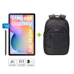 SAMSUNG - Galaxy Tab S6 Lite 2024 4GB 128GB 10.4" Graphite + Mochila Samsonite