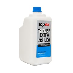 TOPEX - Thinner Extra Acrílico Profesional 3.5 L