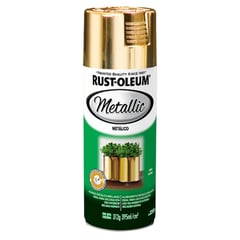 RUST OLEUM - Aerosol Metálico Oro Brillante 312 Gr.