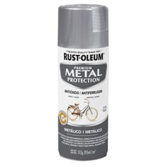 RUST OLEUM - Spray protector de superfices metalicas Plata 312 Gr