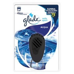 GLADE - Aromatizante Líquido Auto Sport Aroma Acqua