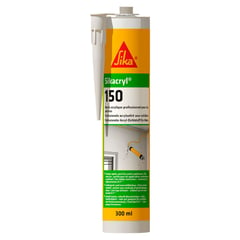 SIKA - Sellador Para Fisuras Interiores Sikacryl-150 x 300ml