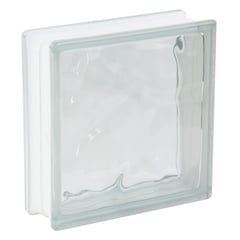 GLASS BLOCK - Block vidrio olas 24x24cm