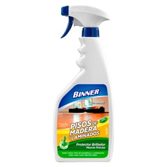 BINNER - Protector Brillador de Pisos de Madera + Laminados 700 ml.