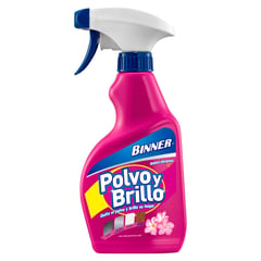 BINNER - Limpiador de Casa Polvo y Brillo Floral 300 ml.