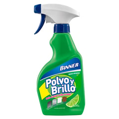 BINNER - Limpiador de Casa Polvo y Brillo Citrus 300 ml.