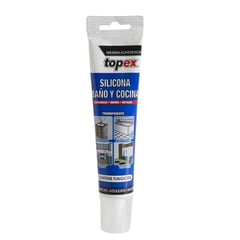 TOPEX - Silicona baños y cocinas 82 ml transparente