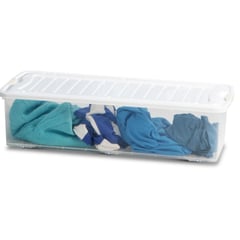 REYPLAST - Caja Organizadora con Ruedas Suprema #120 48L