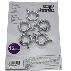 METALHSA - Set de 10 Argollas para Barras