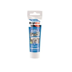 TOPEX - Silicona baños y cocinas 82 ml blanca