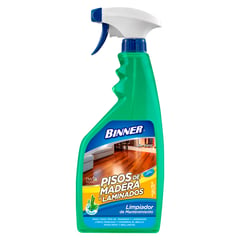 BINNER - Limpiador Mantenimiento Pisos Madera + Laminados 700 ml