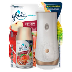 GLADE - Aromatizante Automático Manzana y Canela 270 ml.