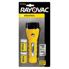 RAYOVAC - Linterna de Mano 35lm + 2 Pilas D