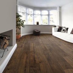 HOLZTEK - Piso Laminado Teca Marrón AC4 10mm 1.59m2