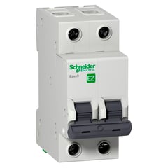 SCHNEIDER ELECTRIC - Interruptor Termomagnético 2P 25A - Riel Din