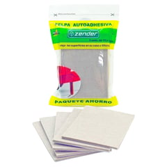 ZENDER - Pads de Felpa Adhesiva x 5 unid.