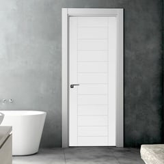 ARES - Puerta Interior Combo (Marco+Bisagras) Mancora 65x207cm Blanco