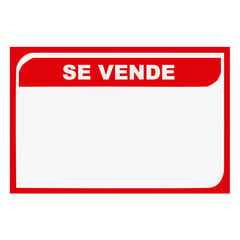 Señal de Se Vende 20x30 cm.