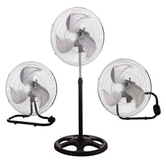 WURDEN - Ventilador 3 en 1 18" GSM-18-3 Negro