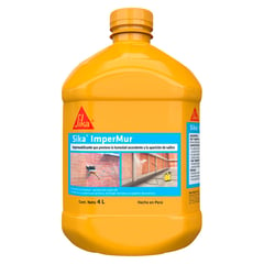 SIKA - Impermeabilizante para Muros con Humedad Impermur x 4L