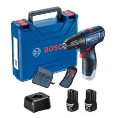 BOSCH - Set Taladro Atornillador Inalámbrico 3/8" 12V GSR 120-LI