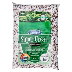 BEST GARDEN - Fertilizante Súper Urea 1kg Nitrógeno, fosforo y potasio 17 cm24 cm4 cm