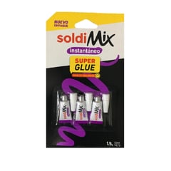 SOLDIMIX - Pegamento Instantáneo 1.5g