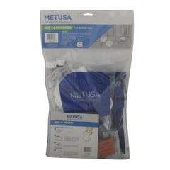 METUSA - Kit de Accesorios 1/2 Baño Económico