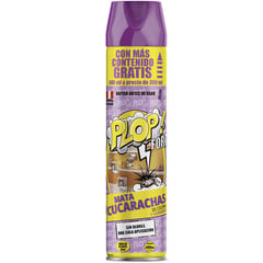 PLOP - Líquido Insecticida Mata Cucarachas Forte en Aerosol 440 ml Plástico