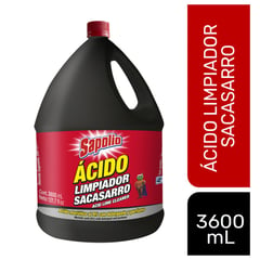 SAPOLIO - Ácido Sacasarro 3600 ml.