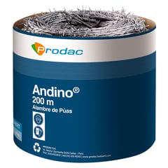 PRODAC - Alambre Púa Andino 200m